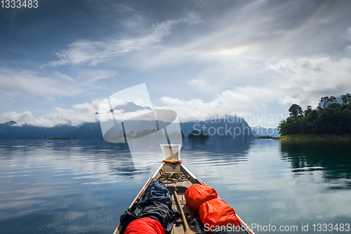 Image of Canoe trip on Cheow Lan Lake, Khao Sok, Thailand