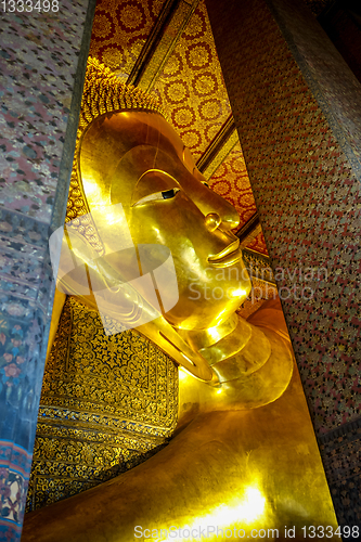 Image of Reclining Buddha in Wat Pho, Bangkok, Thailand