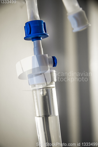 Image of Intravenous drip equipment in hospital