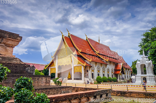 Image of Wat Phra Singh temple buildings, Chiang Mai, Thailand