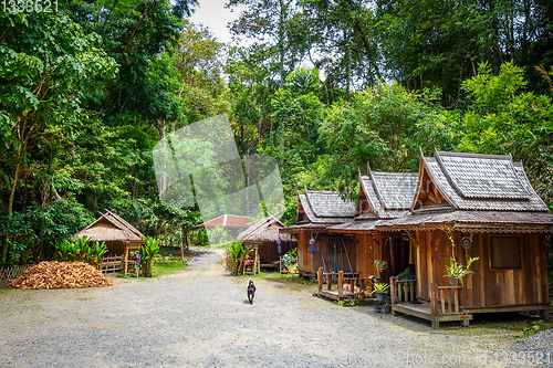 Image of Wat Palad temple buildings, Chiang Mai, Thailand
