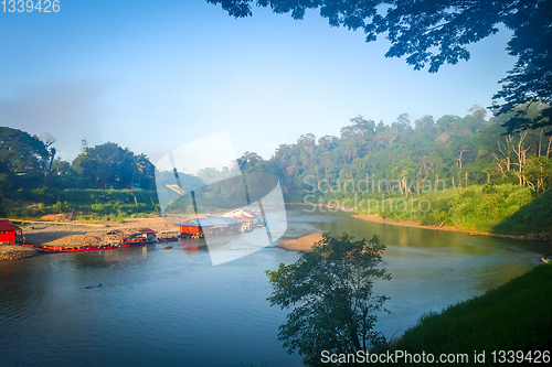 Image of Kuala Tahan village, Taman Negara national park, Malaysia