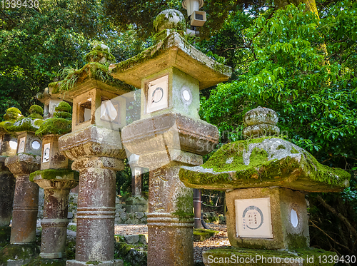 Image of Kasuga-Taisha Shrine lanterns, Nara, Japan