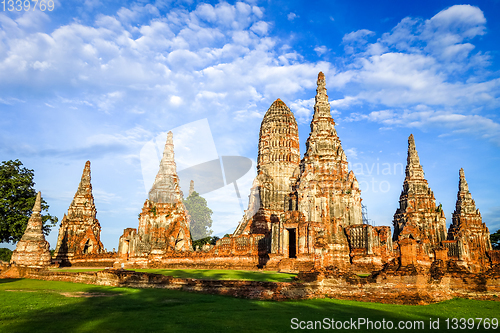 Image of Wat Chaiwatthanaram temple, Ayutthaya, Thailand