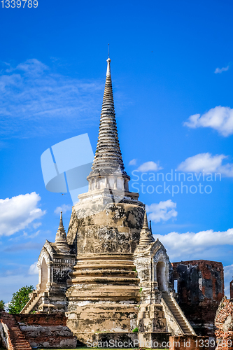 Image of Wat Phra Si Sanphet temple, Ayutthaya, Thailand