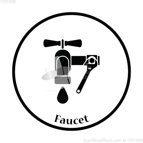 Image of Icon of wrench and faucet