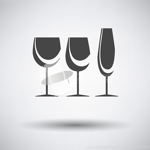 Image of Glasses set icon