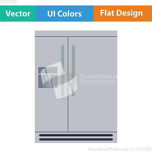 Image of Wide refrigerator icon
