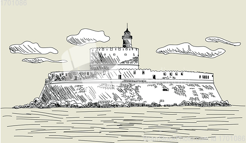 Image of Rhodes ancient fort