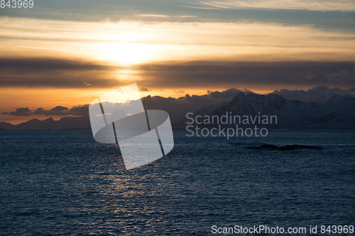 Image of Sunset at the Lofoten, Norway