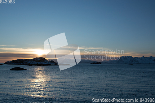 Image of Sunset at the Lofoten, Norway