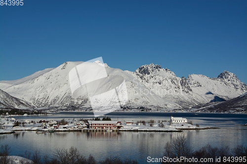 Image of Sildpollnes Church, Lofoten, Norway