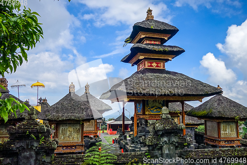 Image of Pura Besakih temple on mount Agung, Bali, Indonesia