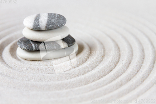 Image of Zen japanese garden background