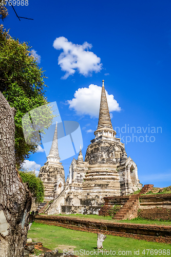 Image of Wat Phra Si Sanphet temple, Ayutthaya, Thailand