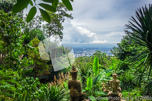 Image of Wat Palad temple buildings, Chiang Mai, Thailand