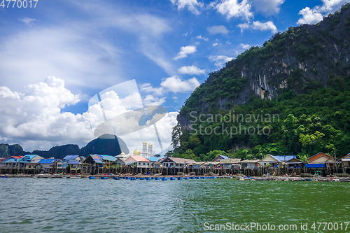 Image of Koh Panyi fishing village, Phang Nga Bay, Thailand