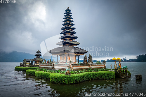 Image of Pura Ulun Danu Bratan temple, bedugul, Bali, Indonesia