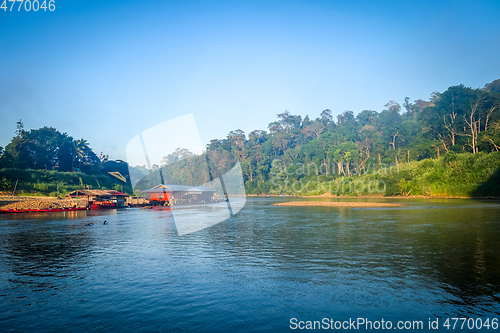 Image of Kuala Tahan village, Taman Negara national park, Malaysia