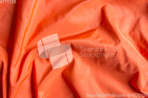 Image of Orange satin background texture