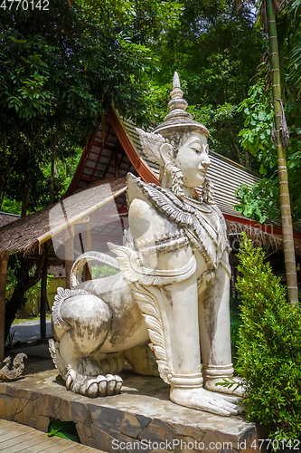 Image of Statue in Wat Palad temple, Chiang Mai, Thailand