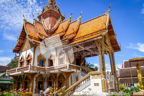 Image of Wat Buppharam temple, Chiang Mai, Thailand