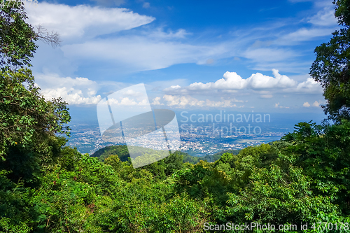 Image of Chiang Mai, mountains and jungle landscape, Thailand