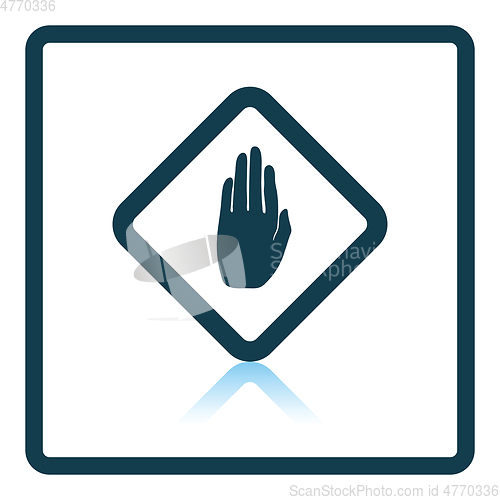 Image of Icon of Warning hand