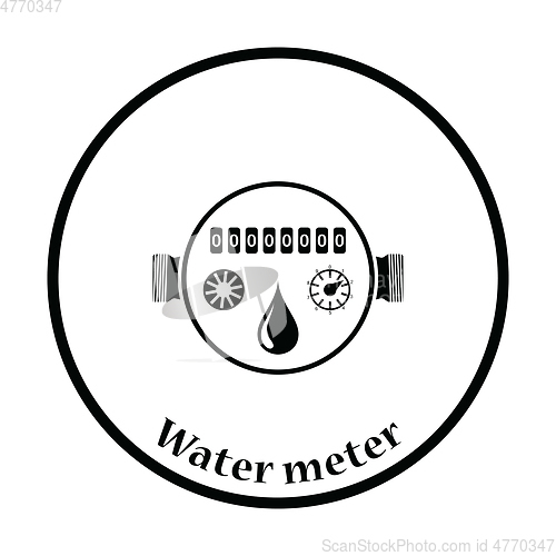 Image of Water meter icon