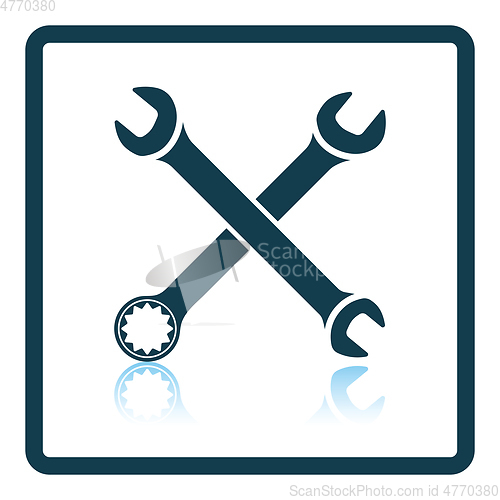 Image of Icon of crossed wrench