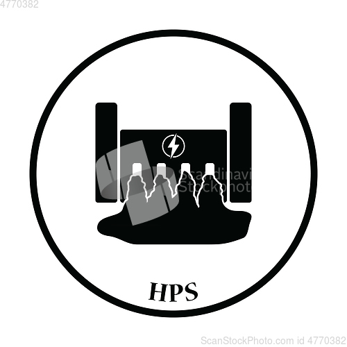 Image of Hydro power station icon