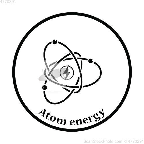 Image of Atom energy icon