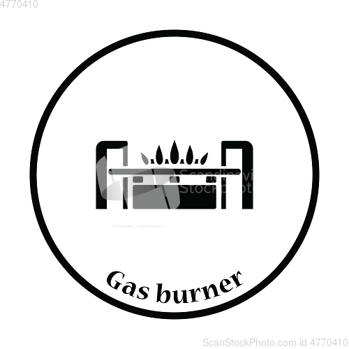Image of Gas burner icon