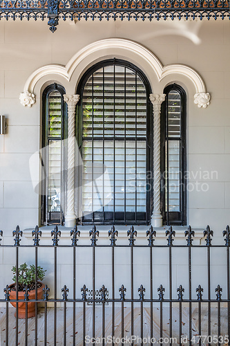 Image of a typical terrace house in Sydney Australia