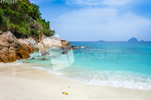 Image of Romantic beach, Perhentian Islands, Terengganu, Malaysia