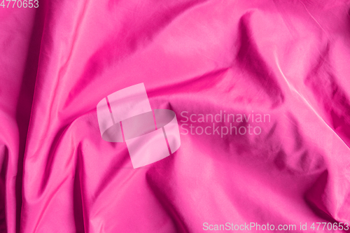 Image of Pink satin background texture