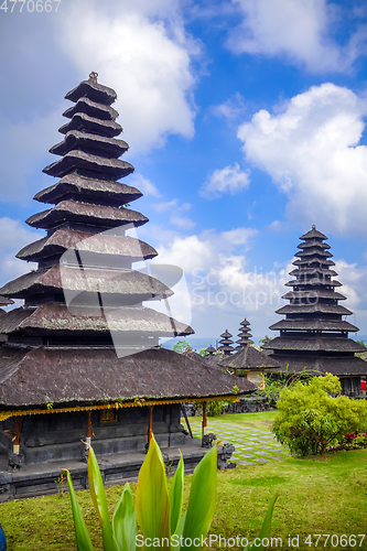 Image of Pura Besakih temple on mount Agung, Bali, Indonesia