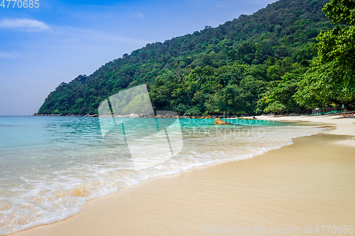 Image of Turtle Beach, Perhentian Islands, Terengganu, Malaysia