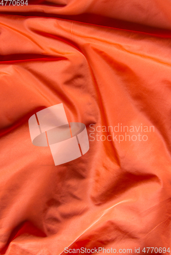 Image of Orange satin background texture