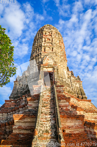 Image of Wat Chaiwatthanaram temple, Ayutthaya, Thailand