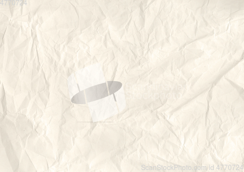 Image of Old crumpled paper texture background