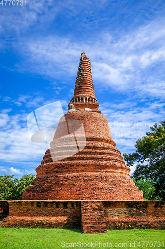 Image of Wat Lokaya Sutharam temple, Ayutthaya, Thailand