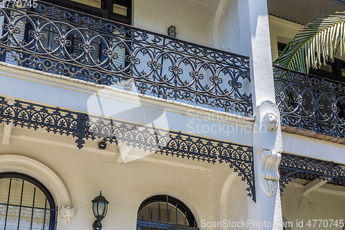 Image of terrace house detail in Sydney Australia