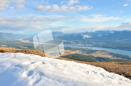 Image of Columbia Valley, and Columbia River in Spring