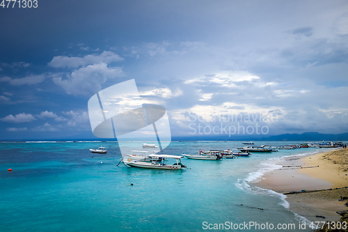 Image of Beach on Nusa Lembongan island, Bali, Indonesia