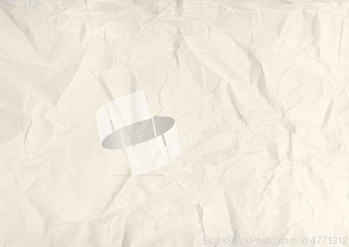 Image of Old crumpled paper texture background