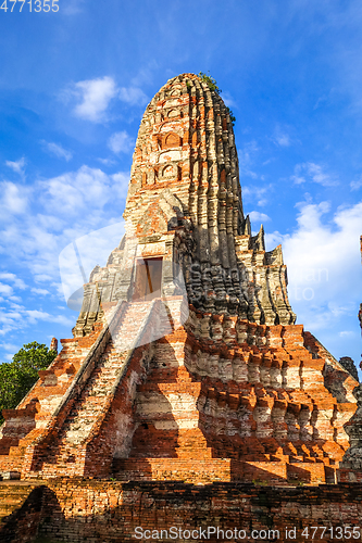 Image of Wat Chaiwatthanaram temple, Ayutthaya, Thailand