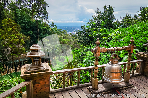 Image of Wat Palad temple buildings, Chiang Mai, Thailand
