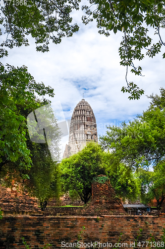 Image of Wat Ratchaburana temple, Ayutthaya, Thailand