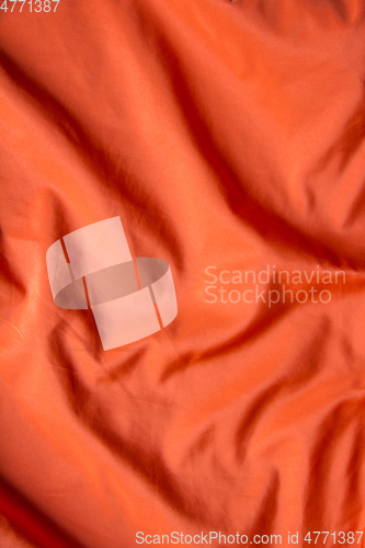 Image of Orange satin background texture